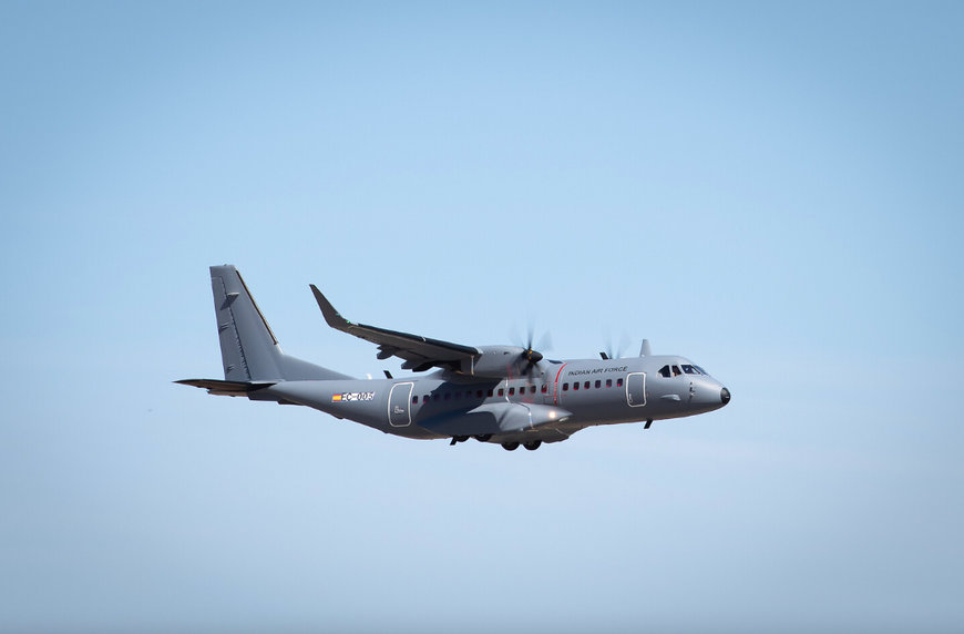 FIRST C295 FOR INDIA COMPLETES ITS MAIDEN FLIGHT